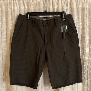 Dark Gray Stripe O’Neill Hybrid Shorts